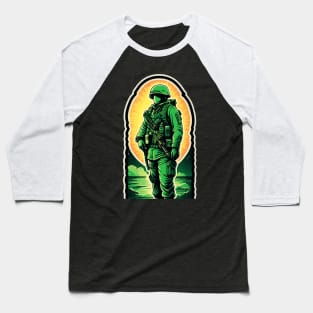 Soldiers Defending the Final Frontier Baseball T-Shirt